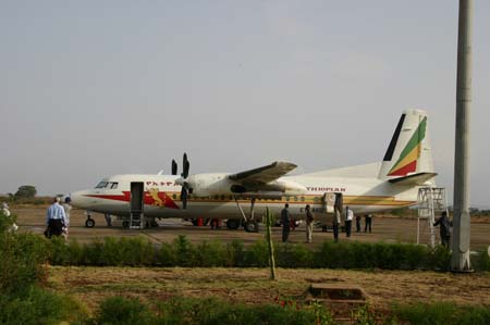 Ethiopian Airlines domestic Plane